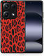 Animal Red Leopard Xiaomi Redmi Note 14s Θήκη
