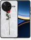 Rote Rose Xiaomi Poco F7 Pro Handyhülle