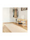 vidaXL Rutschfest Wohnzimmer Teppich Rechteckig Cremfarben 250x80cm