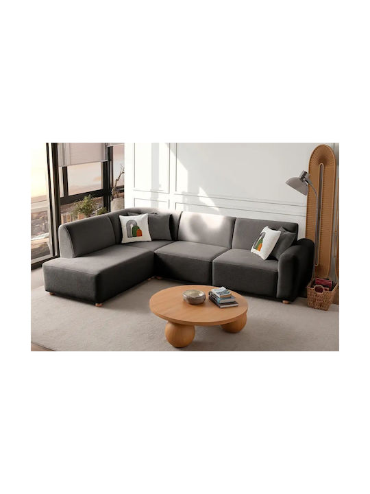 Loft Corner Couch with Left Corner Anthracite 2...