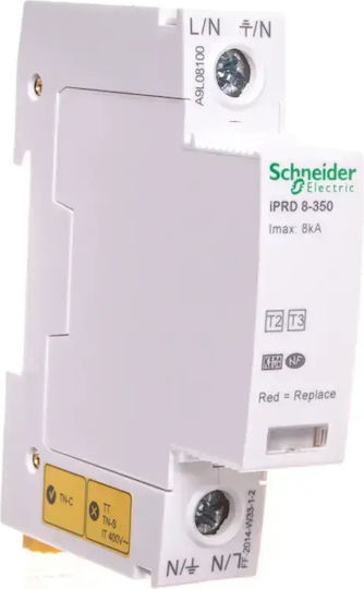 Bake Stop C Type 2+d 1p 8ka 1kv 350v Iprd-8-8ka-350v-1p A9l08100