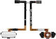 Coreparts Samsung Galaxy S6 Series Home Button Flex Cable White