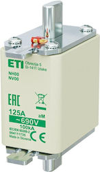 Fuse Insert Nh00 125a Am 690v Wt-00 004111735