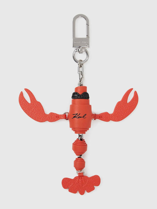 Karl Lagerfeld Ikon Lobster Keychain Red Αξεσουάρ Female Red B2w50037-535