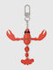 Karl Lagerfeld Ikon Lobster Keychain Red Αξεσουάρ Female Red B2w50037-535