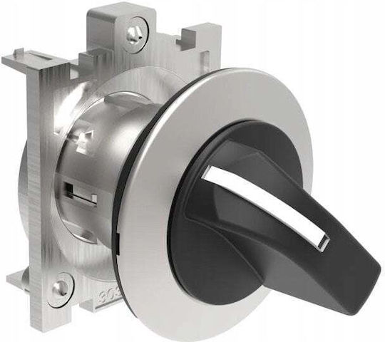 Metal 3-position Flat Switch 1-0-2 Without Self-return Fi30mm Short Short Lpfs130