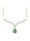 Kiriakos Gofas Necklace Made of 14K Green Gold