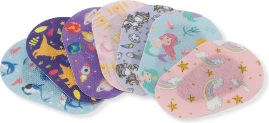 Yojo Adhesive Eye Patches 5 Pieces Various Designs Small 7.50 X 5.0cm Girl
