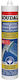 Sealing Silicone Antifungal White 280ml Soudal 122990