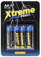 WS Xtreme Power Μπαταρίες Λιθίου AA 1.5V Μιας Χρήσης (High Performance) 4τμχ