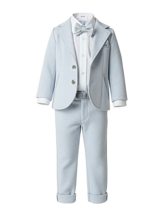 Kids Set with Pants and Coat Summer 7 Pieces Light Blue 100000AG1000426