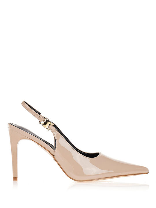 Tsoukalas Spitze Zehen Pumps aus Lackleder mit ...