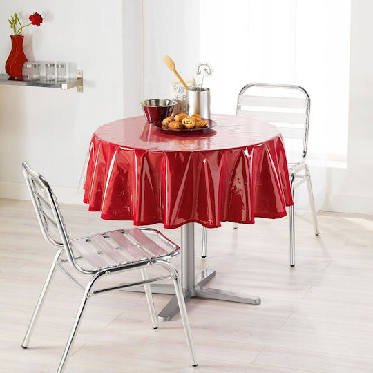 Douceur d'Intérieur Tablecloth Transparent 180x180cm