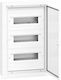 Flush-mounted Hermetic Switchgear 3x12 Aluminum Door Ip54 Darp 36s Quiteline 9.312