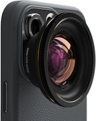 Shiftcam Lensultra 16mm Ultra‑wide Angle Φακός Apple Iphone Series Midnight Μαυρο Sc-lu-wd-016-23-ef