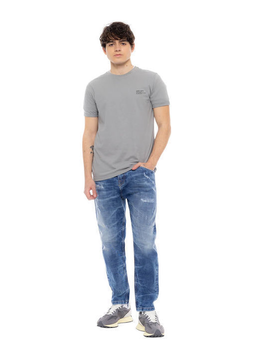 Cover Jeans Herren Jeanshose Elastischer mit Lo...
