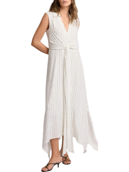 Summer Midi Sleeveless Dress Fant.panna/ne