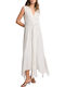 Summer Midi Sleeveless Dress Fant.panna/ne