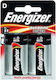 Energizer Power Baterii Alcaline D 1.5V 2 Bucăți
