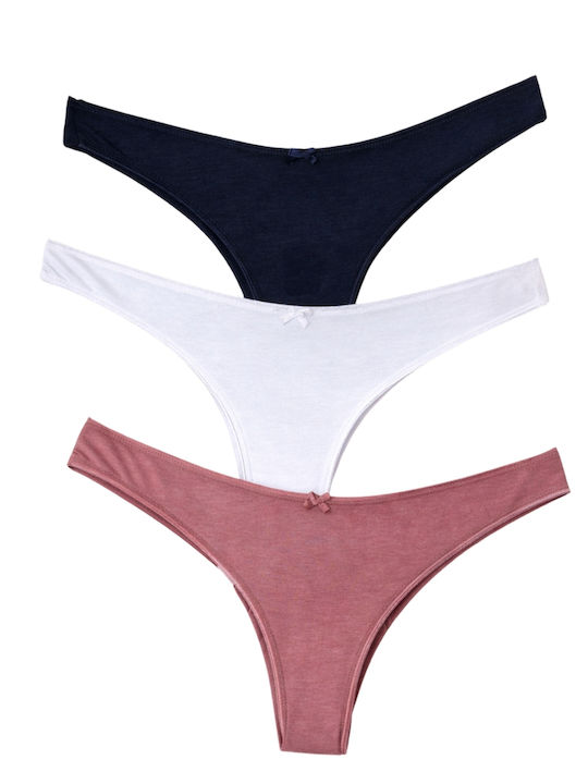 Cotton Women's Brazil 3Pack Multicolour