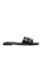 Women's Black Flat Sandals