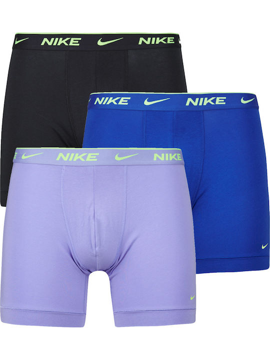 Nike Boxeri pentru Bărbați Multicolori 3Pack