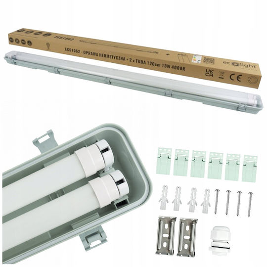 Beleuchtungsschienen Außenbereich mit Eingebaute LED 18W