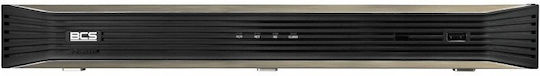 BCS BCS-P-NVR0802-A-4K-8P Καταγραφικό NVR 8 Καναλιών