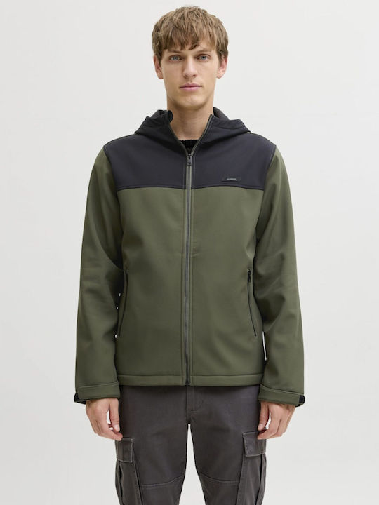 Χειμωνιάτικο Μπουφάν Softshell Αδιάβροχο και Αντιανεμικό Λαδι