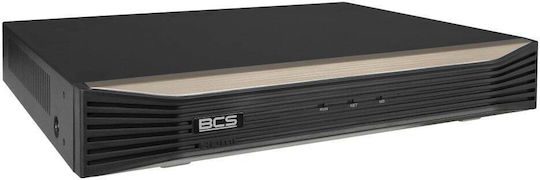 BCS BCS-P-NVR0801-4KE-8P-III NVR Recorder 8 Channels with 4K Resolution
