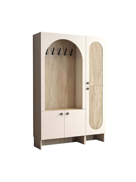 Έπιπλο Εισόδου Cream-travertine Beige 135x37x20...