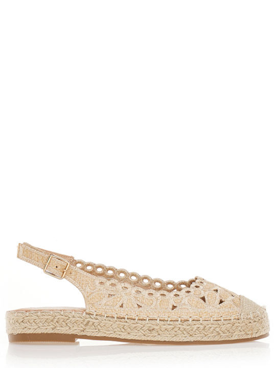Tsoukalas Suede Women's Espadrilles In Beige Co...