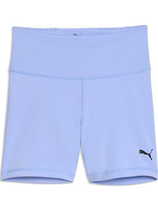 PUMA High-waist Training Κολάν-Σορτς Μωβ