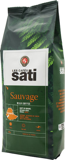 Espresso Kaffee Sati Cafe Äthiopien Wild Coffee 500g Körner