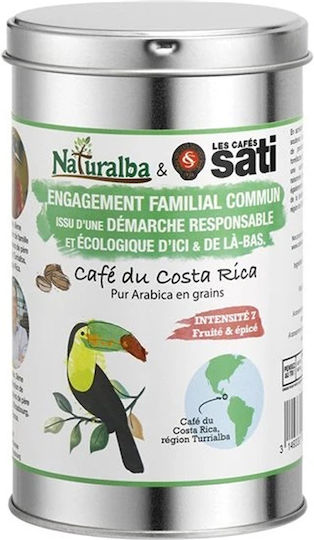 Кафе Еспресо Sati Cafe Costa Rica Naturalba 225g Зърна