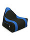 Πουφ Πολυθρόνα Αδιάβροχη Gamer Blue-black 85x80x35cm