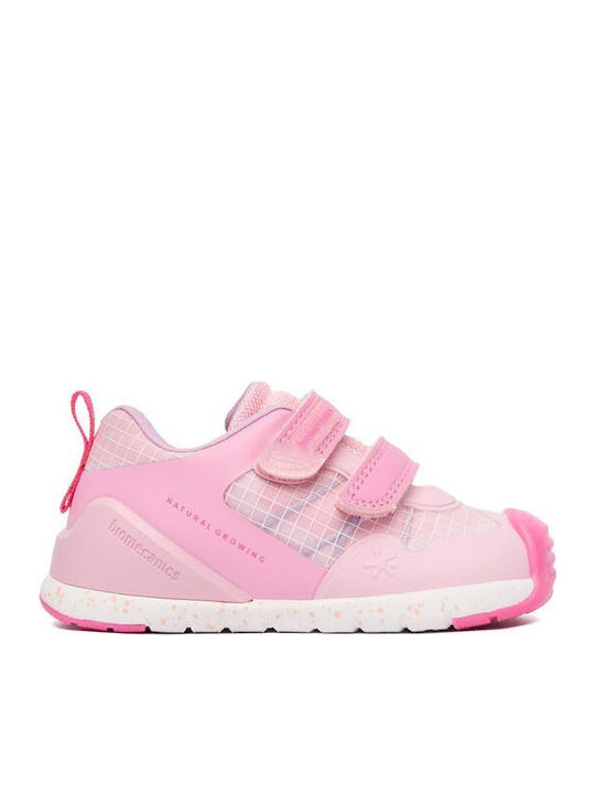Biomecanics Παιδικά Sneakers με Σκρατς Ροζ