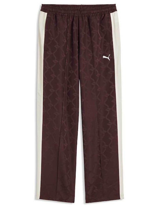 Pants Ποδοσφαιρικό Παντελόνι Φόρμας Γυαλιστερό Καφέ
