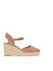Women's Platforms Summer Style Espadrille Brown