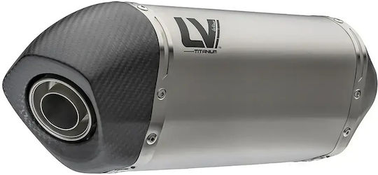 Leovince Крайна Тръба На Изпускателната Система Lv-14 Tri-oval Conical 15628t