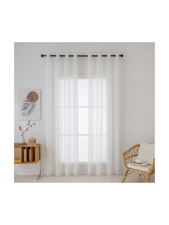 Beauty Home Curtain with Ecru Grommets 140x270cm