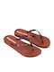 Flip Flops in Tabac Brown Colour