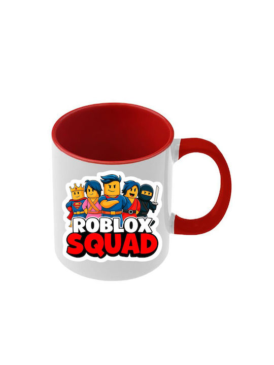 Roblox Tasse Rote Griff Innenseite