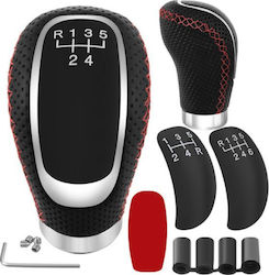 Xtrobb Mânere Schimbător Viteze Auto Universal Nissan Comerț VW Sus Roșu