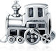 Ασημενιο Charm 925 Train