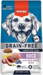 Wanpy 1.5kg Dry Dog Food Grain-Free for Adult Dogs with Duck