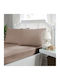 First Choice Set Cearceafuri De Pat Cu 1 Față De Pernă Semi-dublu Cu Hugger Din Cauciuc 120x200cm 2 (2 Bucăți)