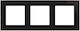 Simon 55 Frame 3-fold Nature Glass Classic Black Trn3/182