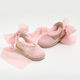 Ever Kid Espadrile de Botez din Piele Roz