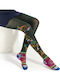 Women's Pantyhose Multicolour with Print DRIN714T3